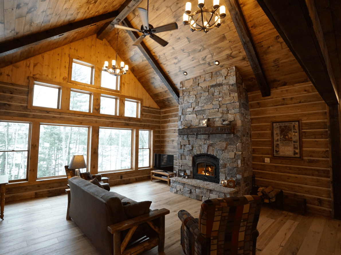 Vintage Northwoods Lake Home