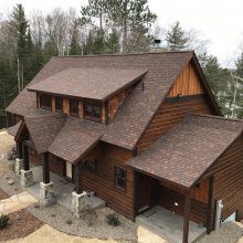 Rustic-Custom-Cabin-Scan log- Siding